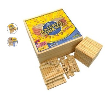 MATERIAL DOURADO COMPLETO 611 PECAS