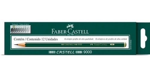 LAPIS FABER CASTELL REGENTE 9000 5B