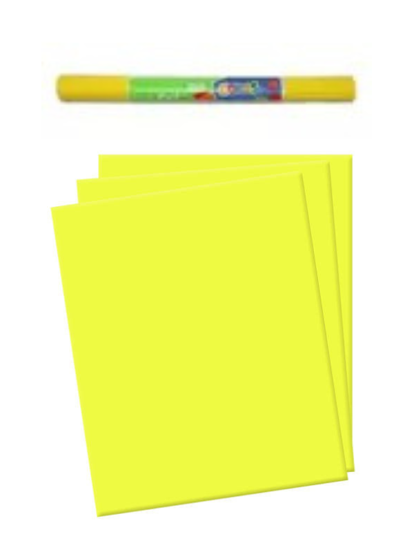 EVA IBEL 40X48 ROLO ECONOMICO AMARELO