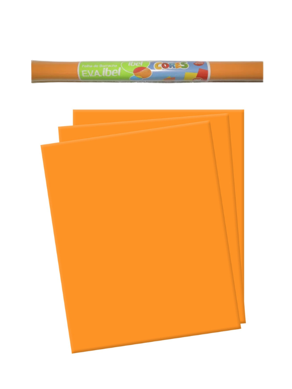 EVA IBEL 39X47 ROLO ECONOMICO LARANJA